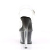 Pleaser SKY-308G-T Transparent Black Glitter Sale Women