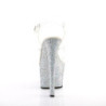 Pleaser SKY-308LG Glitter High Heeled Pole Dance Shoes