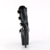 Pleaser ADORE-1046 Black Hologram Patentatching Boots