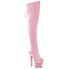 Pleaser SPECTATOR-3030 Rose Laced Overknee Boots