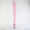 Pleaser SPECTATOR-3030 Rose Laced Overknee Boots