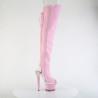 Pleaser SPECTATOR-3030 Rose Laced Overknee Boots