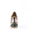 Pin Up Couture PEACH-03 Rose Vegan Leather Sale Women