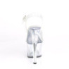 Pleaser SKY-308N Silver Hologram TSilver Sale Women