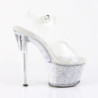 Pleaser SKY-308RSI Strass Platform High Heeled Pole Shoes