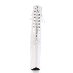 Pleaser BEYOND-1020 White Patent Sale Women