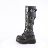 Demonia SHAKER-210 Black Vegan Leather Sale Women