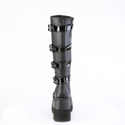 Demonia SHAKER-210 Black Vegan Leather Sale Women