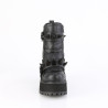 Demonia ASSAULT-72 Black Vegan Platform Women Boots
