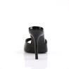 Pleaser CLASSIQUE-01 Black Patent High Heeled Mules