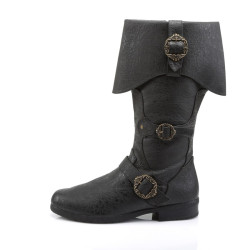Funtasma CARRIBEAN-299 Black Vegan Men Boots