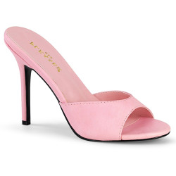 Pleaser CLASSIQUE-01 Rose Vegan High Heeled Mules