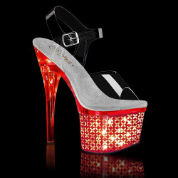 Pleaser DISCOLITE-708FLP Light Up Platform High Heels