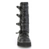 Demonia EMILY-322 Black Platform Buckle Boots Women