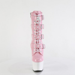 Pleaser ADORE-1046TT Rose Hologram Patent White Sale