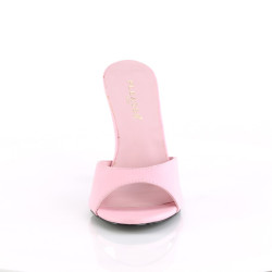 Pleaser CLASSIQUE-01 Rose Vegan High Heeled Mules
