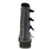 Demonia EMILY-322 Black Platform Buckle Boots Women