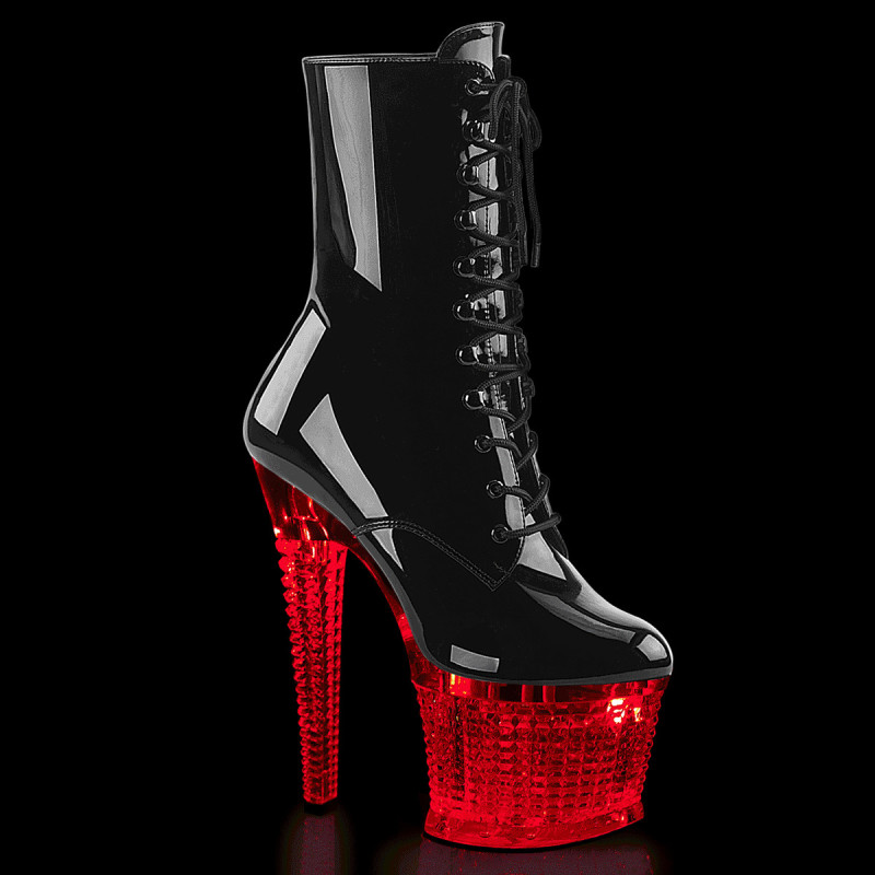 Pleaser FLASHDANCE-1020SPEC Black Transparent Boots Pleaser FLASHDANCE-1020SPEC Black Transparent Boots
