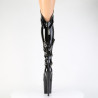 Pleaser FLAMINGO-3014 Patent Extreme Heeled Thigh Boots