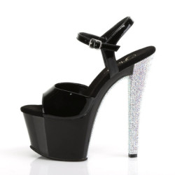 Pleaser SKY-309CHRS Strass Heeled Platform Women Shoes