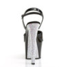Pleaser SKY-309CHRS Strass Heeled Platform Women Shoes