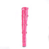 Pleaser SEDUCE-3028 Pink Buckle Thigh High Boots