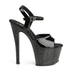 Pleaser SKY-309MG Glitter Platform High Heels Women Shoes