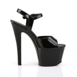Pleaser SKY-309VL Black Patent Sale Women