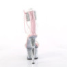 Pleaser SKY-327RSI Silver Strass Rose Sale Women