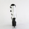Pleaser ADORE-1046TT White Hologram Patent Black Sale