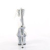 Pleaser SKY-327RSI Ankle Cuff Silver Insole High Heels
