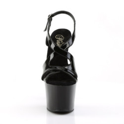 Pleaser SKY-330 Black Patent Sale Women