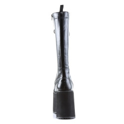 Demonia MEGA-602 Black Vegan Platform Men Boots