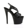 Pleaser SKY-330 Black Vegan Leather Sale Women