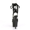 Pleaser SKY-334 Black Vegan Suede Sale Women