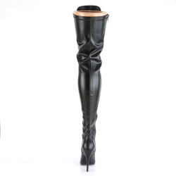 Pleaser SEDUCE-3024 Vegan Laced Thigh High Boots