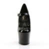 Pleaser SKY-387 Black Platform High Heeled Pumps Women
