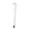 Pleaser SEDUCE-3024 White Laced Thigh High Boots