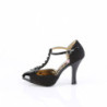Pleaser DELIGHT-4063 Black Patent Sale Women