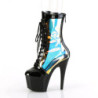 Pleaser ADORE-1047 Black Patent Hologram Sale Women