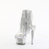 Pleaser SPECTATOR-1017RSF Transparent Silver Chrome