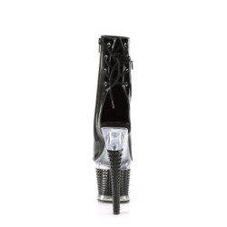 Pleaser SPECTATOR-1018 Black Patent Transparent Sale
