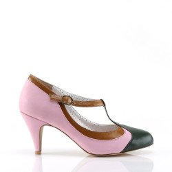 Pin Up Couture PEACH-03 Rose Vegan Leather Sale Women