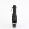 Pleaser SPECTATOR-1018G Black Glitter Transparent Sale