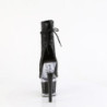 Pleaser SPECTATOR-1018G Black Glitter Transparent Sale