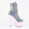 Pleaser ADORE-1020CHRS Lavender Strass Chrome Sale Women