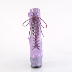 Pleaser BEJEWELED-1020-7 Lavender Hologram Patent Stras