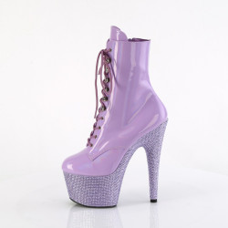 Pleaser BEJEWELED-1020-7 Lavender Hologram Patent Stras