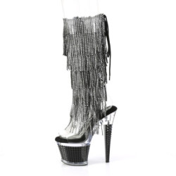 Pleaser SPECTATOR-2017RSF Transparent Black Sale Women