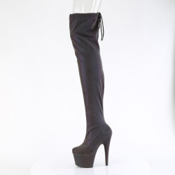 Pleaser ADORE-3008REFL Refllective Stretch Overknee Boots